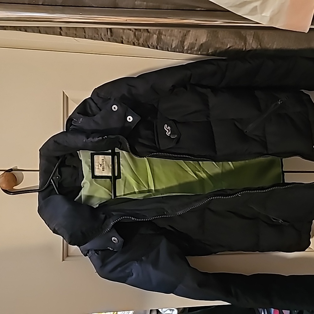 Blue jacket interior green size xs